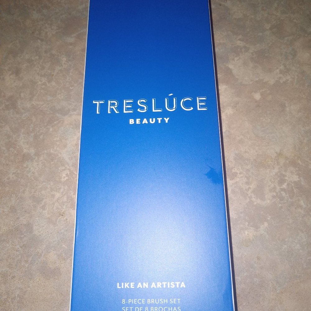 Tresluce beauty 8 piece makeup brush set